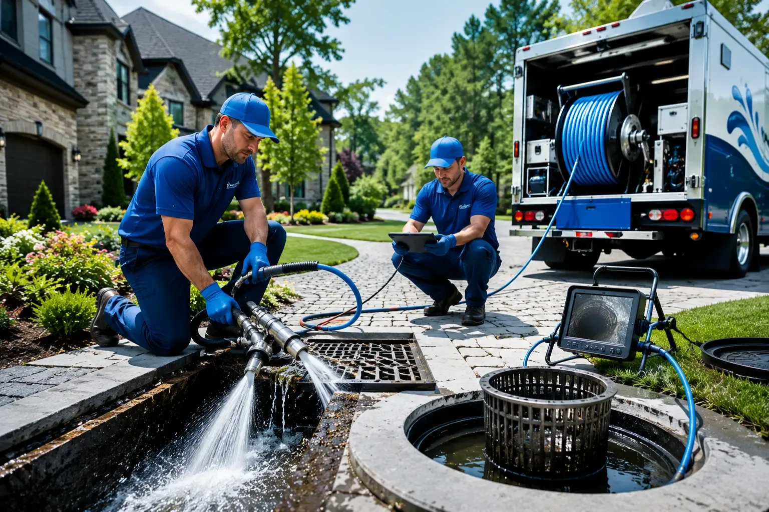 Local outdoor drain cleaning professionals in Mitchellville, IA