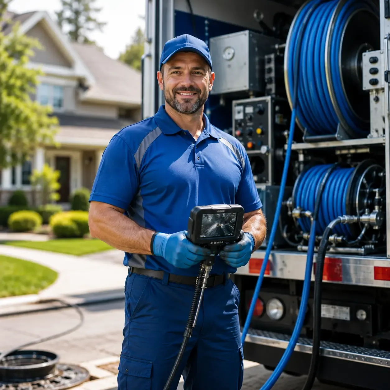 Local outdoor drain cleaning specialists in Mitchellville, IA